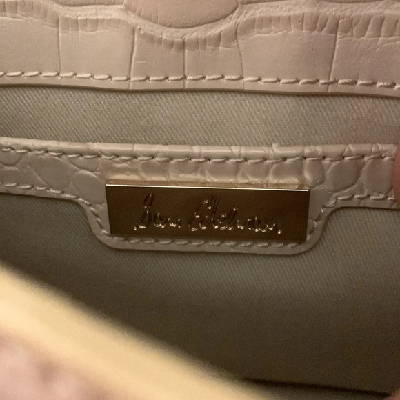 SAM EDELMAN NWOT Hudson Mini Crossbody Bag in Cream with Gold Chain - Picture 11 of 11